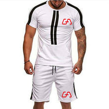 Load image into Gallery viewer, Running Set Suits T-shir And Shorts