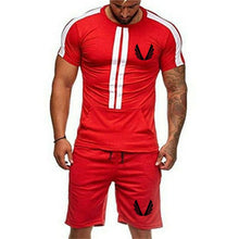 Load image into Gallery viewer, Running Set Suits T-shir And Shorts