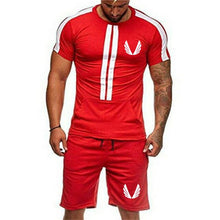 Load image into Gallery viewer, Running Set Suits T-shir And Shorts
