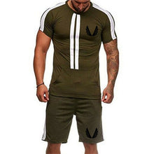 Load image into Gallery viewer, Running Set Suits T-shir And Shorts