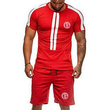 Load image into Gallery viewer, Running Set Suits T-shir And Shorts