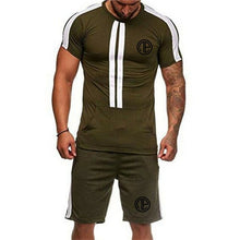 Load image into Gallery viewer, Running Set Suits T-shir And Shorts
