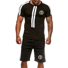 Load image into Gallery viewer, Running Set Suits T-shir And Shorts