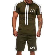 Load image into Gallery viewer, Running Set Suits T-shir And Shorts