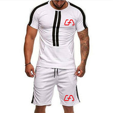 Load image into Gallery viewer, Running Set Suits T-shir And Shorts