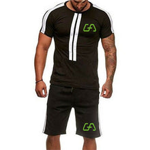 Load image into Gallery viewer, Running Set Suits T-shir And Shorts
