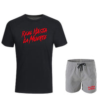 Load image into Gallery viewer, Running Set Suits  Fitness Compression T-shirt And Shorts