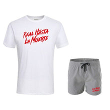 Load image into Gallery viewer, Running Set Suits  Fitness Compression T-shirt And Shorts