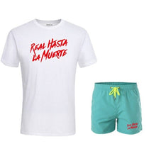 Load image into Gallery viewer, Running Set Suits  Fitness Compression T-shirt And Shorts