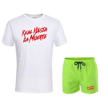 Load image into Gallery viewer, Running Set Suits  Fitness Compression T-shirt And Shorts