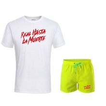 Load image into Gallery viewer, Running Set Suits  Fitness Compression T-shirt And Shorts