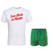 Load image into Gallery viewer, Running Set Suits  Fitness Compression T-shirt And Shorts