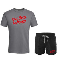 Load image into Gallery viewer, Running Set Suits  Fitness Compression T-shirt And Shorts