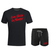 Load image into Gallery viewer, Running Set Suits  Fitness Compression T-shirt And Shorts
