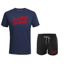 Load image into Gallery viewer, Running Set Suits  Fitness Compression T-shirt And Shorts