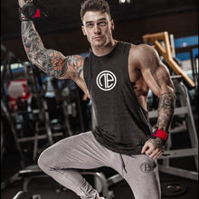Load image into Gallery viewer, Cotton Sleeveless T-Shirt