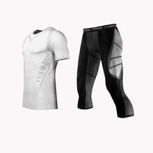 Load image into Gallery viewer, Men Compression Fitness Base Layer Skin Tight