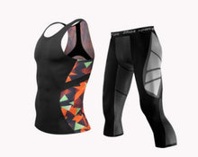 Load image into Gallery viewer, Men Compression Fitness Base Layer Skin Tight