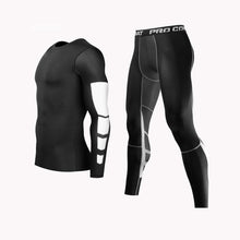 Load image into Gallery viewer, Men Compression Fitness Base Layer Skin Tight