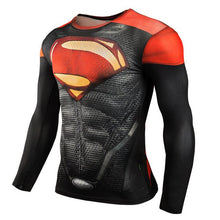 Load image into Gallery viewer, Superman  Running Shirt