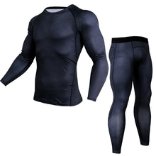 Load image into Gallery viewer, Running Sport Compression T-Shirts And Pants