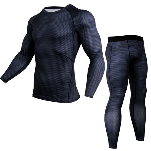 Running Sport Compression T-Shirts And Pants