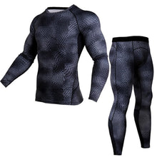 Load image into Gallery viewer, Running Sport Compression T-Shirts And Pants