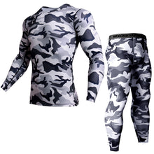 Load image into Gallery viewer, Men Camouflage Compression Running Pant