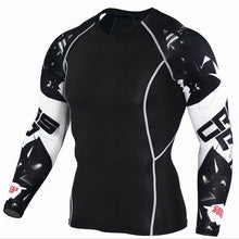 Load image into Gallery viewer, Men Running Sport Compression T-shirt And Pant