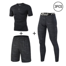Load image into Gallery viewer, Compression Men&#39;s Sport Suits Quick Dry Fit Running Sets