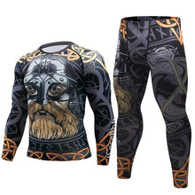 Load image into Gallery viewer, Suits Compression Sleeve Base Layer Skin Tight And T Shirts