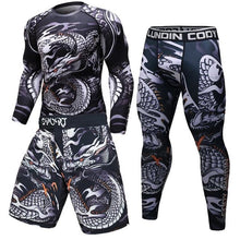 Load image into Gallery viewer, Sport Suit Men running clothes Sport Wear Set