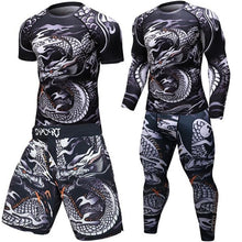 Load image into Gallery viewer, Sport Suit Men running clothes Sport Wear Set