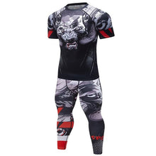 Load image into Gallery viewer, Sport Suit Men running clothes Sport Wear Set