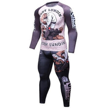 Load image into Gallery viewer, Compression  Quick Drying Sleeve Tshirt And Tight
