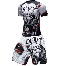 Load image into Gallery viewer, Compression  Quick Drying Sleeve Tshirt And Tight