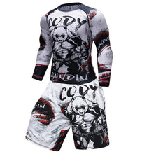 Load image into Gallery viewer, Compression  Quick Drying Sleeve Tshirt And Tight