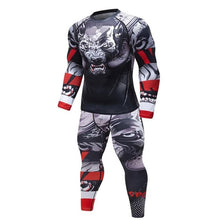 Load image into Gallery viewer, Compression  Quick Drying Sleeve Tshirt And Tight