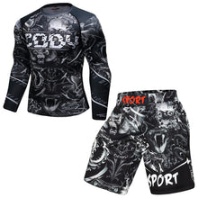 Load image into Gallery viewer, Gym Tights And Sleeve T-shirts