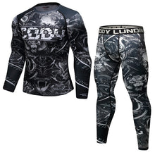 Load image into Gallery viewer, Gym Tights And Sleeve T-shirts